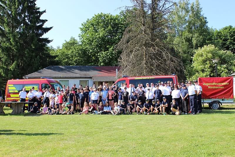 Sommerlager der Nordh&auml;user Jugendfeuerwehren