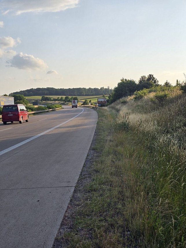 Unfall auf der A38 bei Wipperdorf