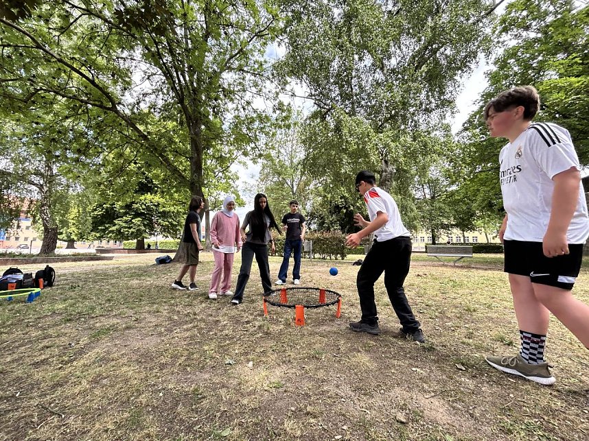 Bewegungstage an der Petersbergschule: Sport, Spa&szlig; und neue Erfahrungen