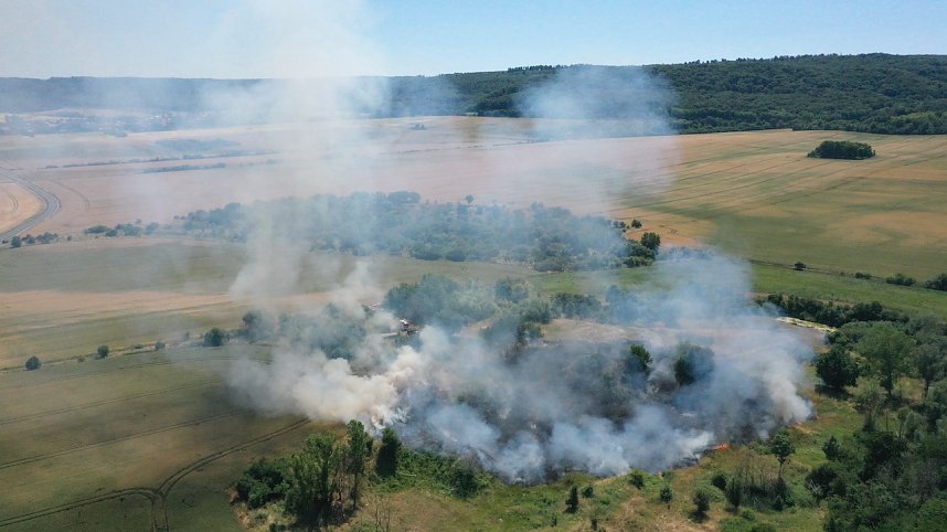 Brand bei Gro&szlig;furra