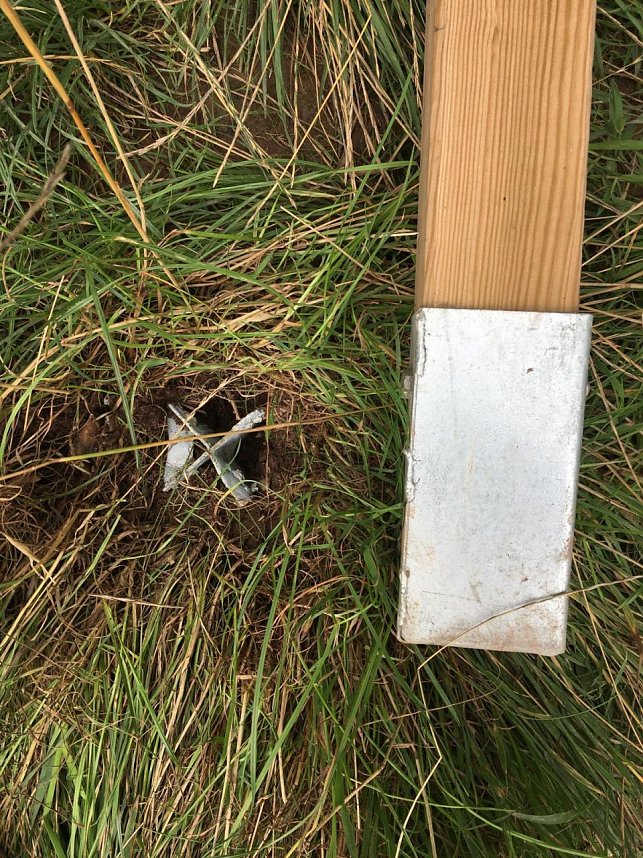 Zerst&ouml;rungswerk am Aussichtspunkt