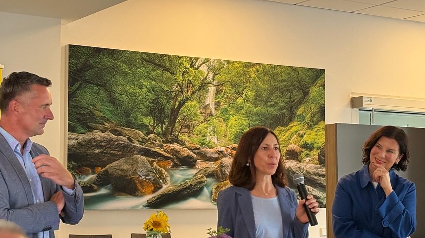 Gespr&auml;che mit Politikern zum Industriegebiet Goldene Aue