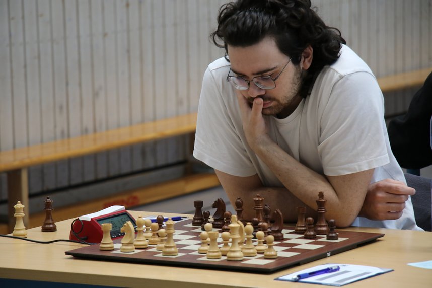 Er&ouml;ffnung der 15. Schach-Open in der Wiedigsburg