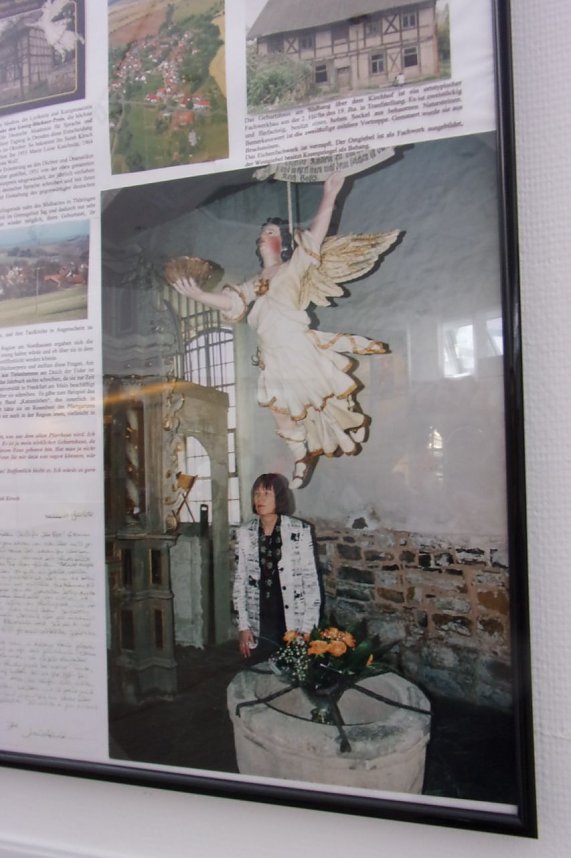 Finissage zur Sarah Kirsch Ausstellung in der Kreissparkasse