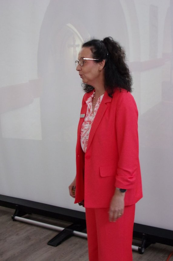 Finissage zur Sarah Kirsch Ausstellung in der Kreissparkasse