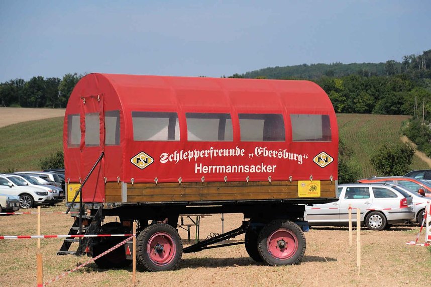 Peter Blei unterwegs beim Traktorentreffen
