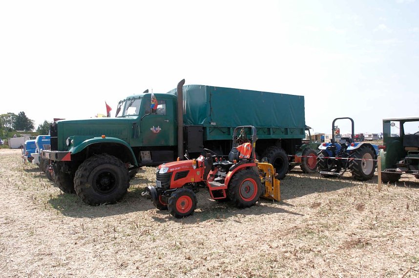 Peter Blei unterwegs beim Traktorentreffen