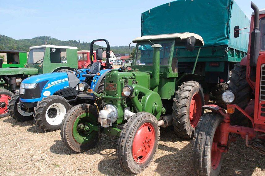Peter Blei unterwegs beim Traktorentreffen
