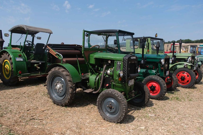 Peter Blei unterwegs beim Traktorentreffen