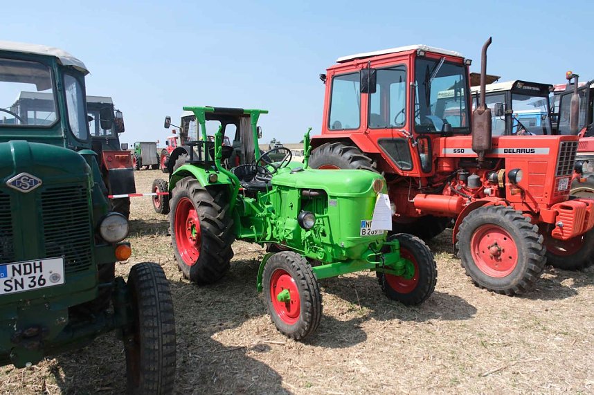 Peter Blei unterwegs beim Traktorentreffen