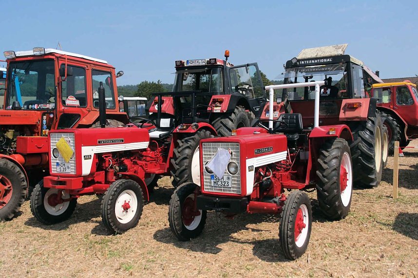 Peter Blei unterwegs beim Traktorentreffen