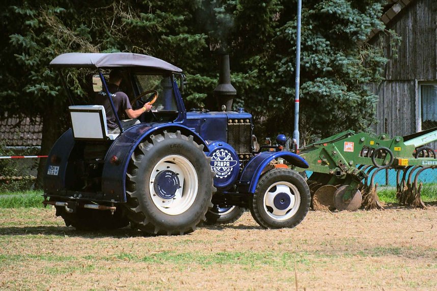 Peter Blei unterwegs beim Traktorentreffen