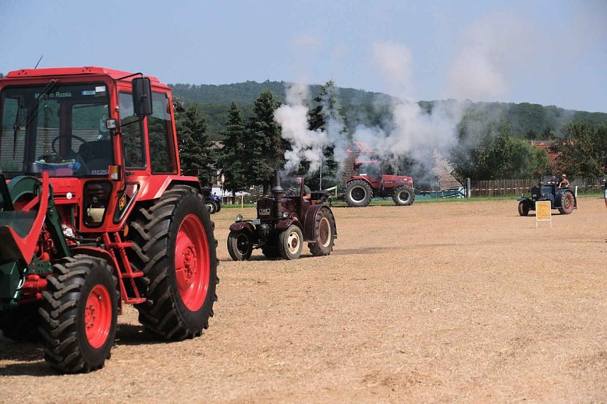 Peter Blei unterwegs beim Traktorentreffen