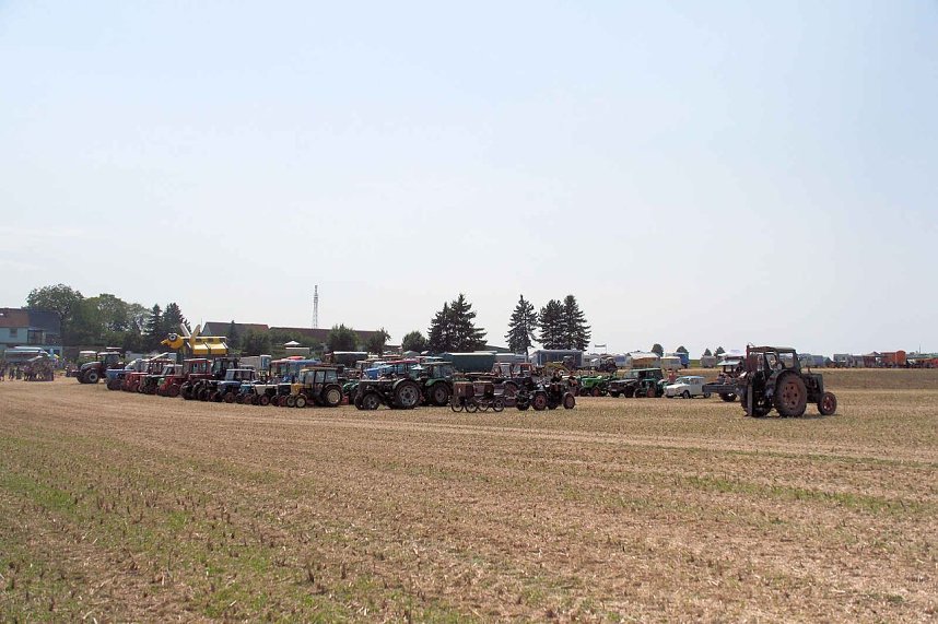 Peter Blei unterwegs beim Traktorentreffen
