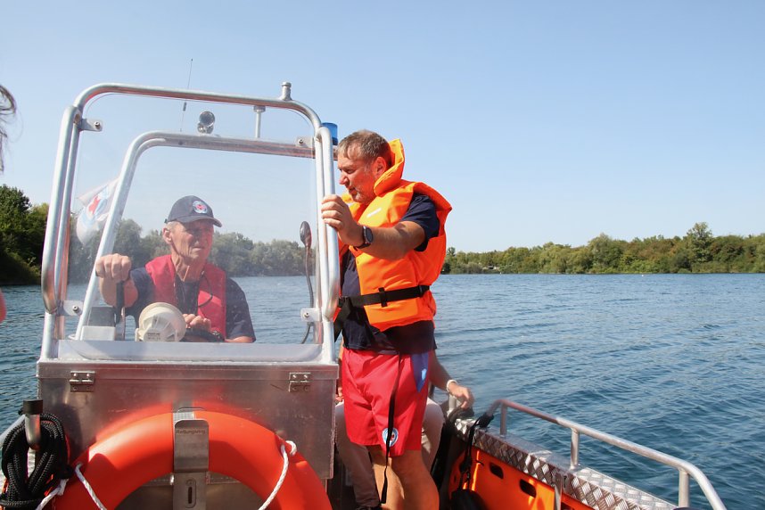 Besuch bei der DRK-Wasserwacht in Nordhausen