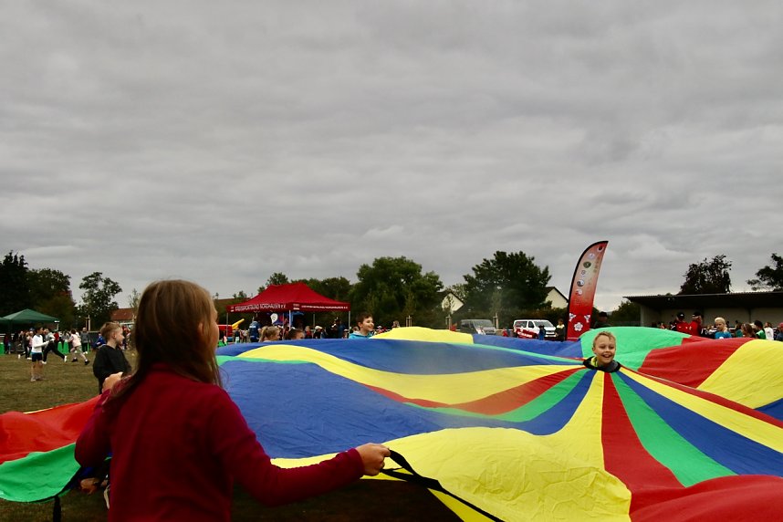 Grundschulsporttag auf dem Hohekreuz-Sportplatz