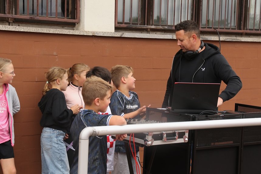Grundschulsporttag auf dem Hohekreuz-Sportplatz