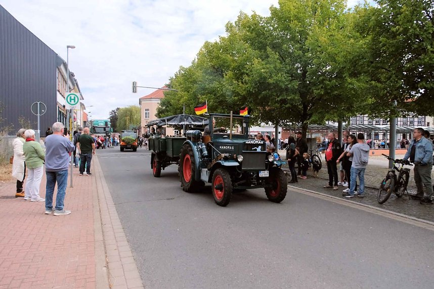 Peter Blei unterwegs beim Ellricher Sch&uuml;tzenfest