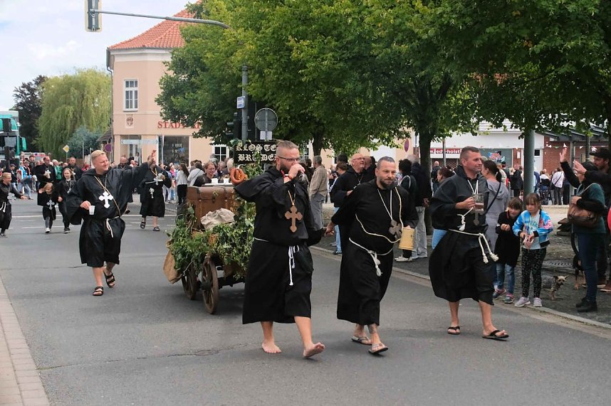 Peter Blei unterwegs beim Ellricher Sch&uuml;tzenfest