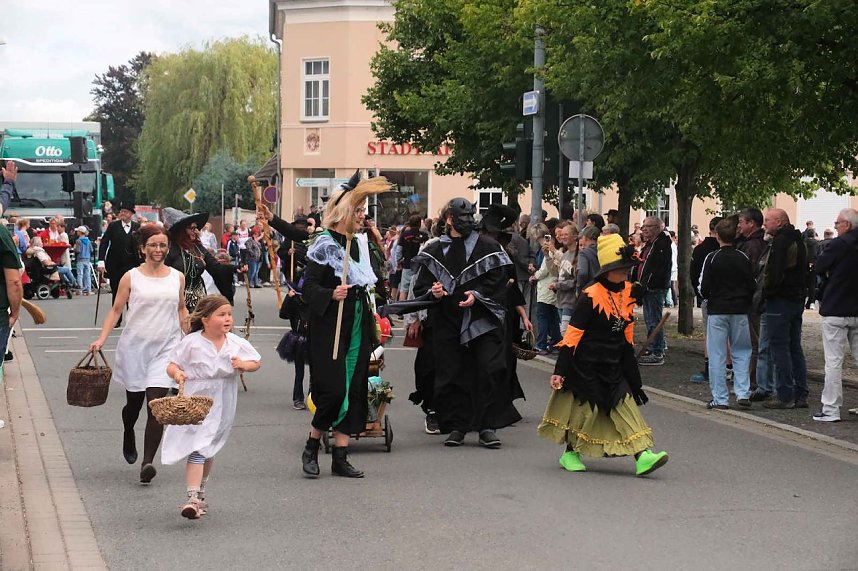 Peter Blei unterwegs beim Ellricher Sch&uuml;tzenfest