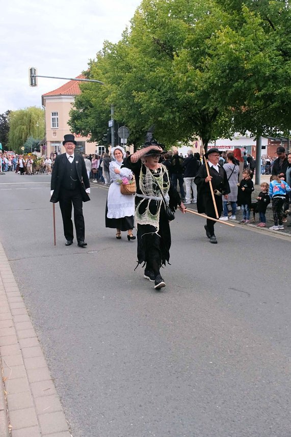 Peter Blei unterwegs beim Ellricher Sch&uuml;tzenfest