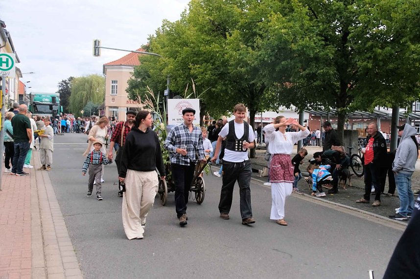 Peter Blei unterwegs beim Ellricher Sch&uuml;tzenfest