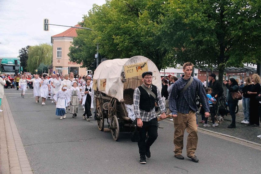 Peter Blei unterwegs beim Ellricher Sch&uuml;tzenfest