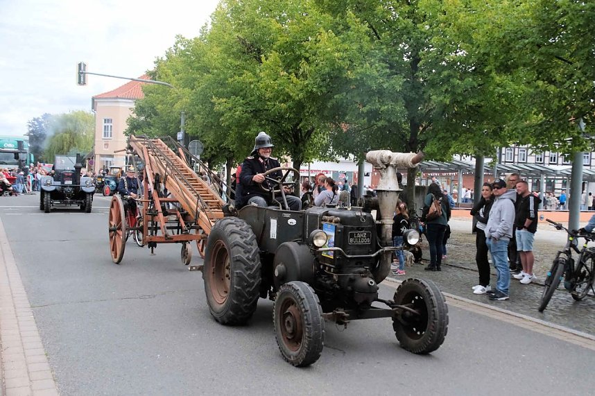 Peter Blei unterwegs beim Ellricher Sch&uuml;tzenfest