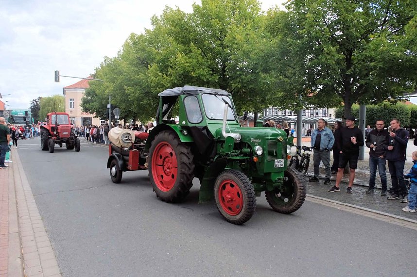 Peter Blei unterwegs beim Ellricher Sch&uuml;tzenfest