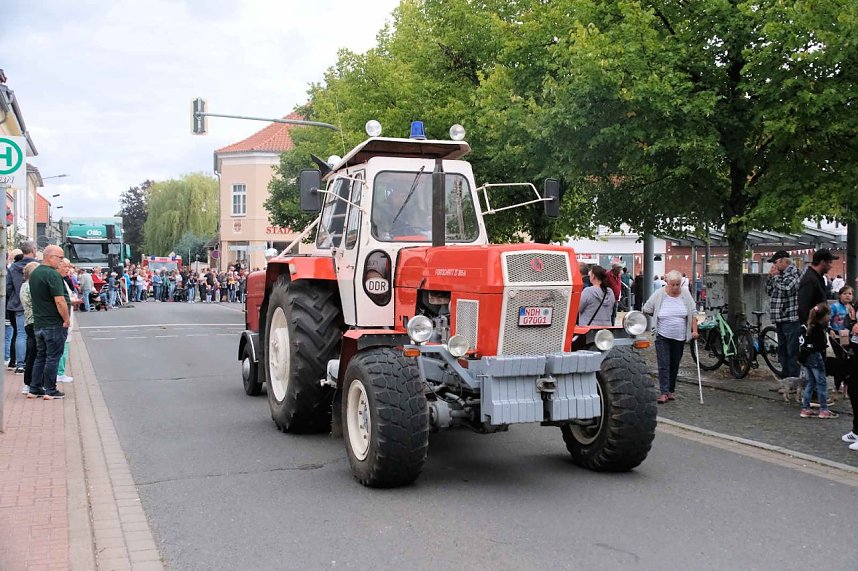 Peter Blei unterwegs beim Ellricher Sch&uuml;tzenfest