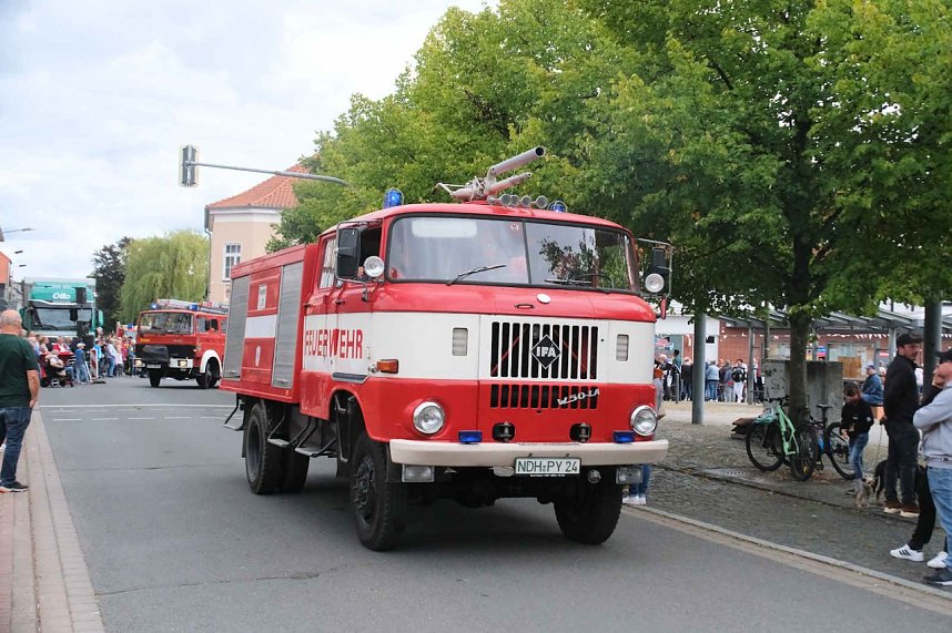 Peter Blei unterwegs beim Ellricher Sch&uuml;tzenfest