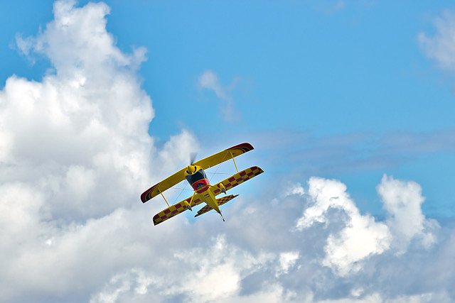 Flugshow &uuml;ber Hain