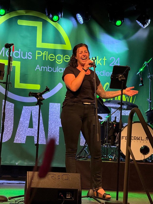 Jubil&auml;umsfeier des "Modus Pflegeprojekt 24" im Clubhaus in Nordhausen