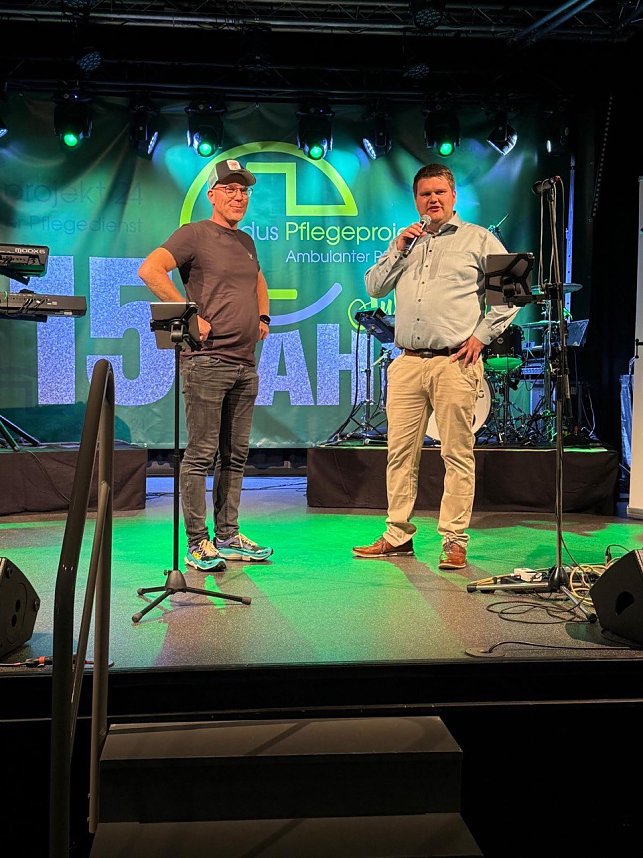 Jubil&auml;umsfeier des "Modus Pflegeprojekt 24" im Clubhaus in Nordhausen