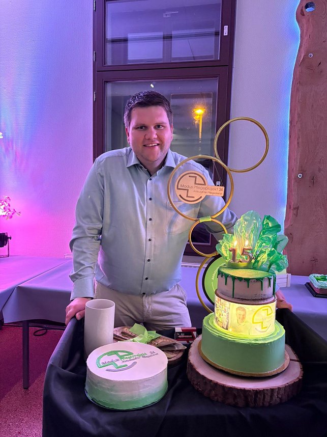 Jubil&auml;umsfeier des "Modus Pflegeprojekt 24" im Clubhaus in Nordhausen