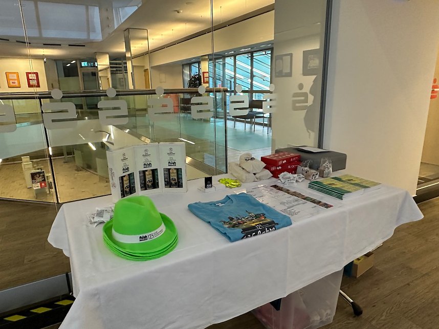 Bilderausstellung zum 125. Stra&szlig;enbahn-Jubil&auml;um in der Kreissparkasse Nordhausen 