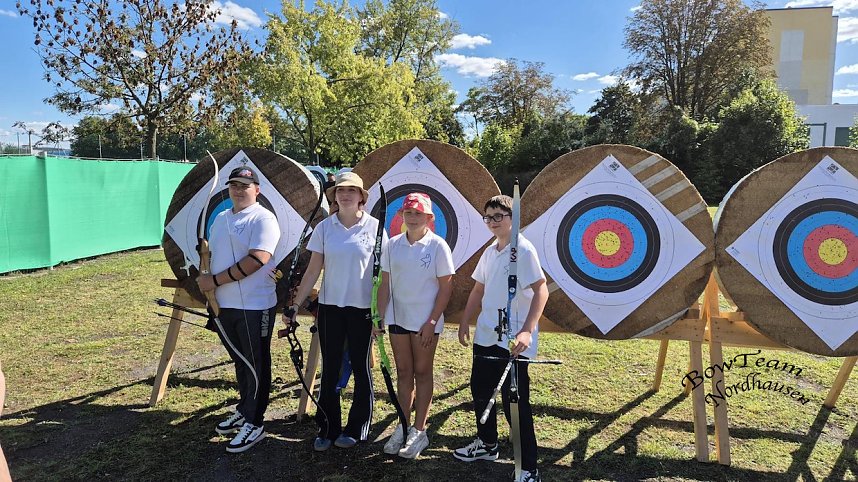 Das Bowteam zu Gast beim Nachwuchsturnier in Erfurt