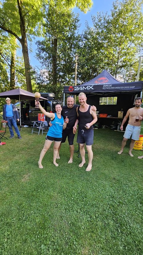 Sommerliches Volleyballturnier