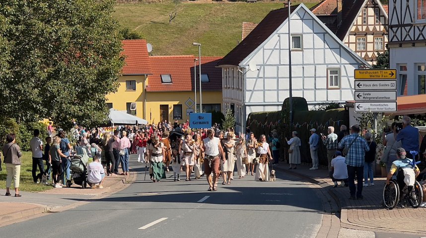 Historischer Festumzug in S&uuml;lzhayn