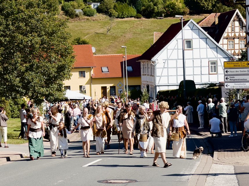 Historischer Festumzug in S&uuml;lzhayn