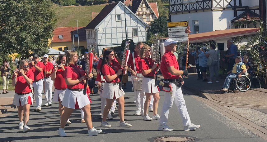 Historischer Festumzug in S&uuml;lzhayn