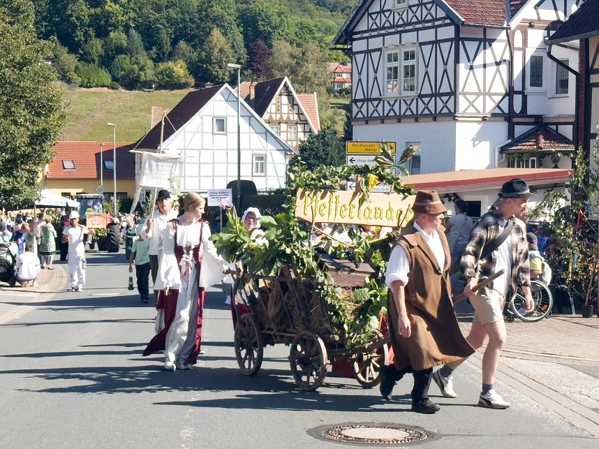 Historischer Festumzug in S&uuml;lzhayn