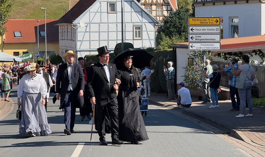 Historischer Festumzug in S&uuml;lzhayn