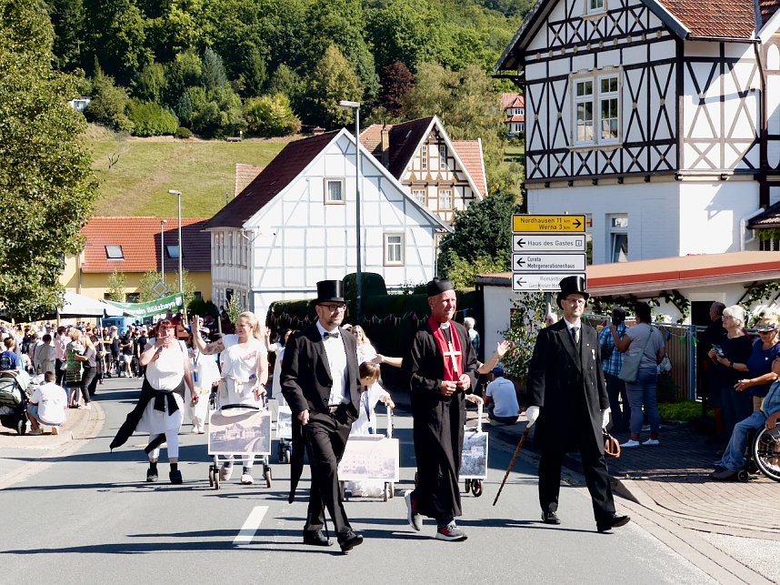 Historischer Festumzug in S&uuml;lzhayn