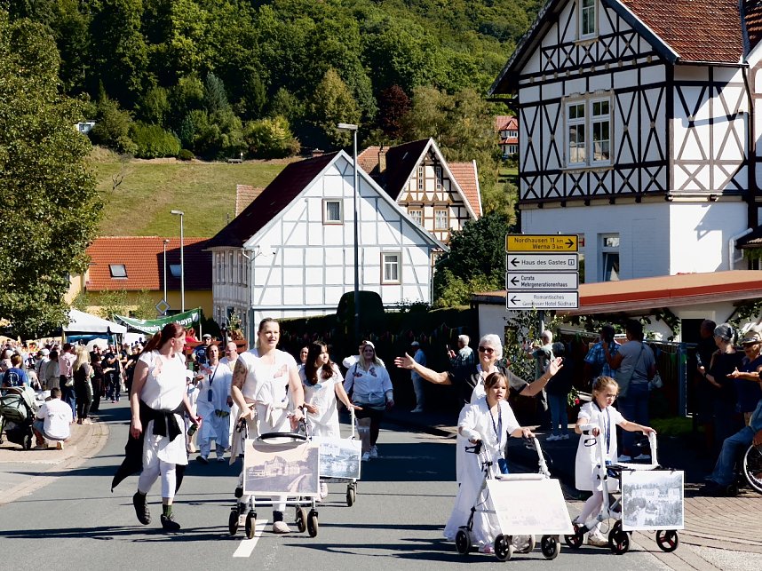 Historischer Festumzug in S&uuml;lzhayn