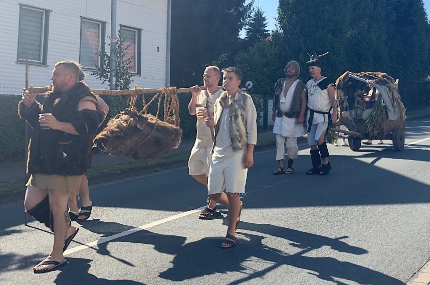 Historischer Festumzug in S&uuml;lzhayn