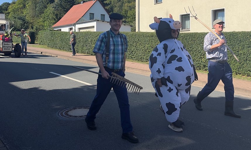 Historischer Festumzug in S&uuml;lzhayn