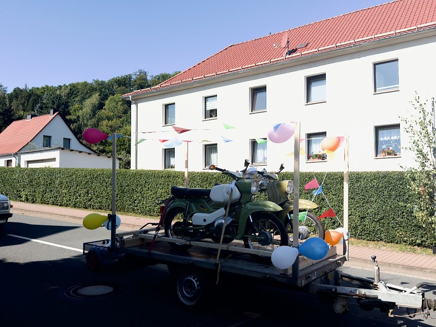 Historischer Festumzug in S&uuml;lzhayn