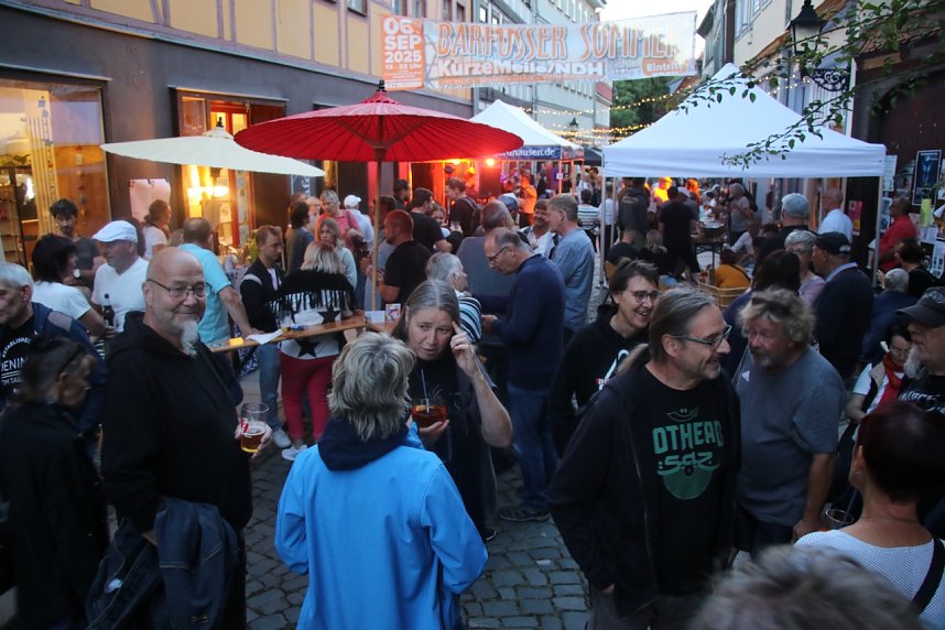 Barf&uuml;&szlig;er Sommer in der Kurzen Meile