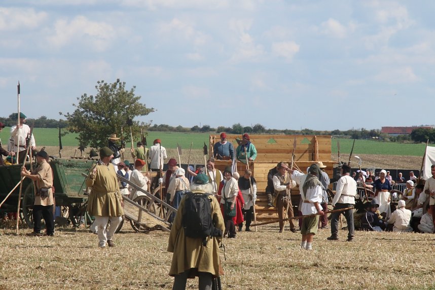 Nachstellung der Bauernschlacht bei Bad Frankenhausen